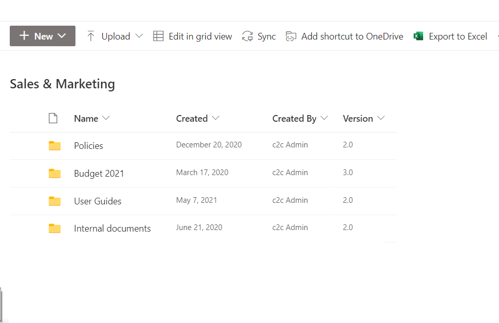 How to create SharePoint Document Library
